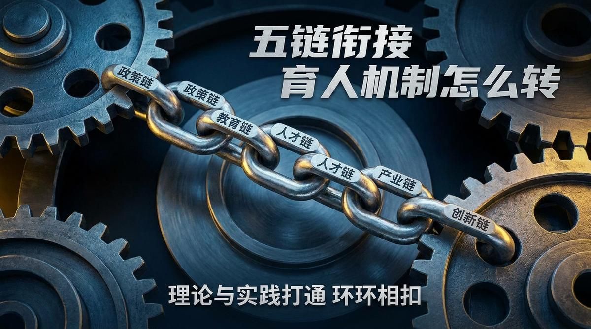 "五链衔接"不是口号：职业院校如何把政策链真正接进课堂与企业