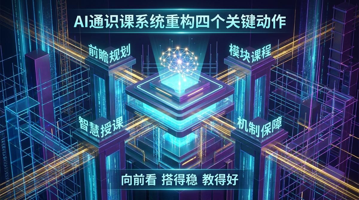 AI通识课系统性重构：双高院校面向新质素养的四个关键动作