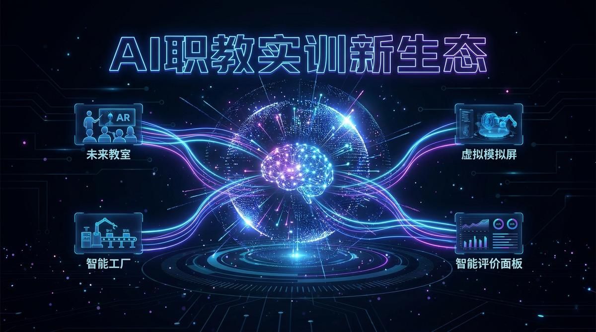AI重构职教实训的四个支点：高职院校如何落好这盘"新生态棋"