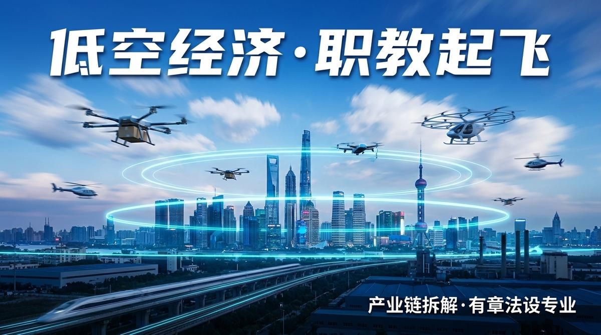 低空经济来了职业院校如何有章法地开好专业