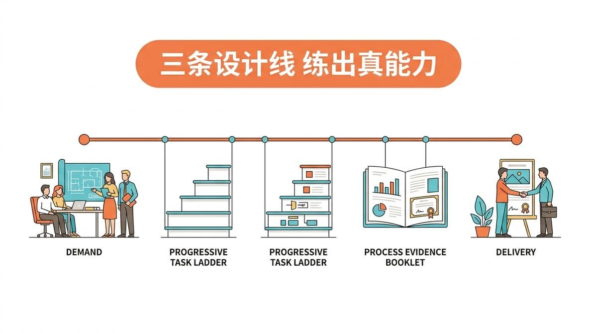 沉浸式综合实训想"真练出能力"，得先画准三条设计线