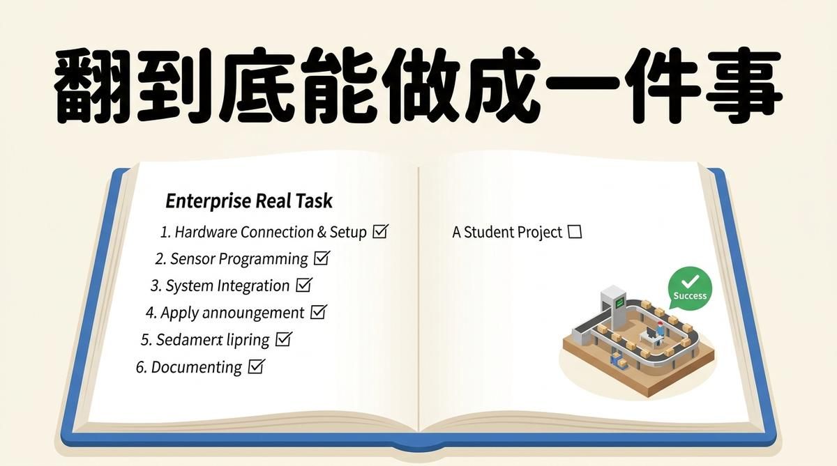 实训手册翻到底，学生能不能照着做成一件事——高职实训教材项目化怎么落地