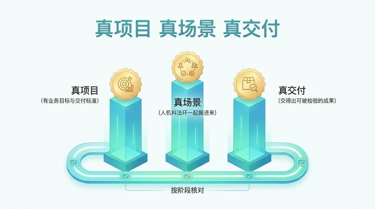 高职实训别把"三真"喊成口号：给一份照着做的落地清单