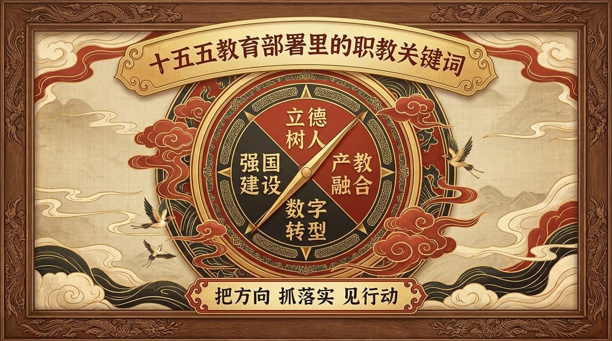 "十五五"教育部署里的职教关键词与高职行动