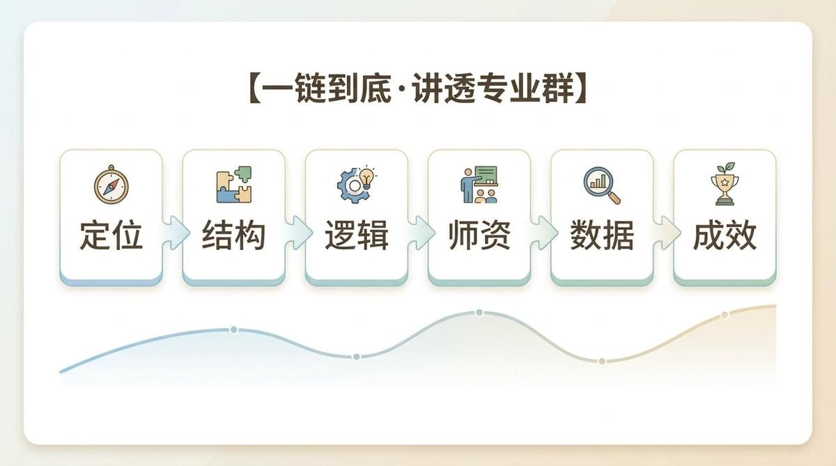 12_专业群负责人如何把专业群讲清楚一份系统表达的清单·主题示意