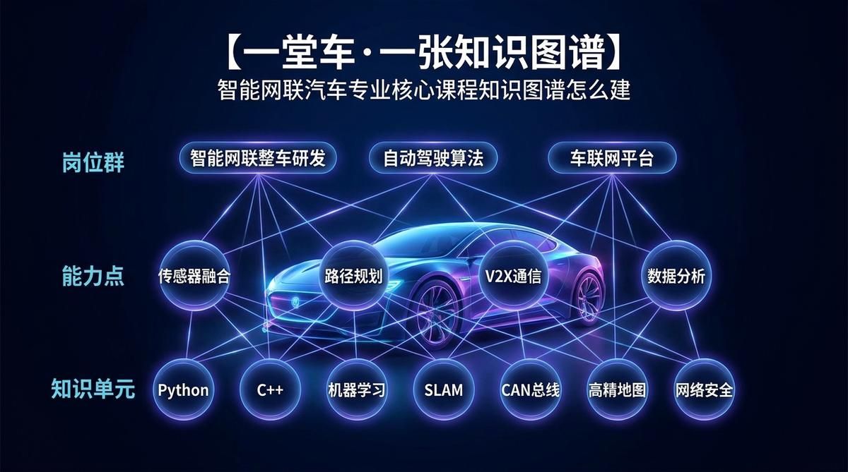 高职专业核心课程知识图谱怎么建：一个带电控、有数据、能迭代的落地样本