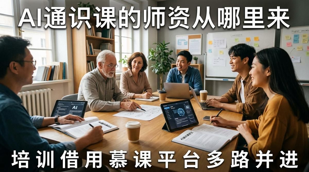 AI通识课怎么开、师资从哪来：高职院校的四个现实答案
