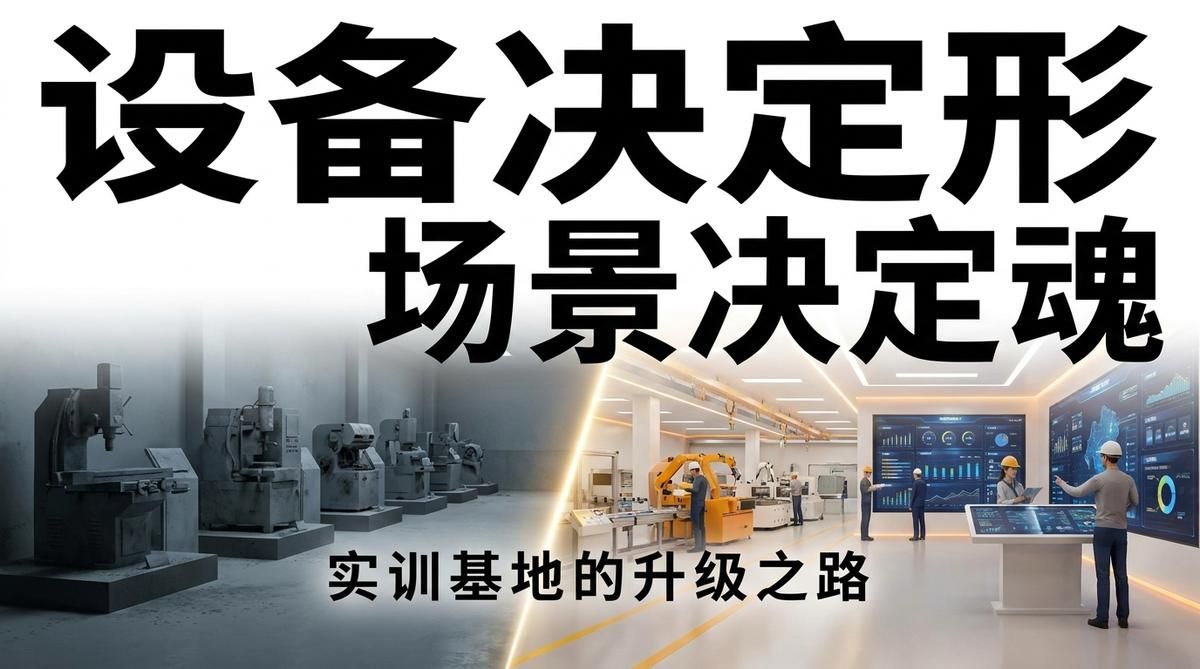 把实训基地从"设备陈列室"改造成"产业场景平台"