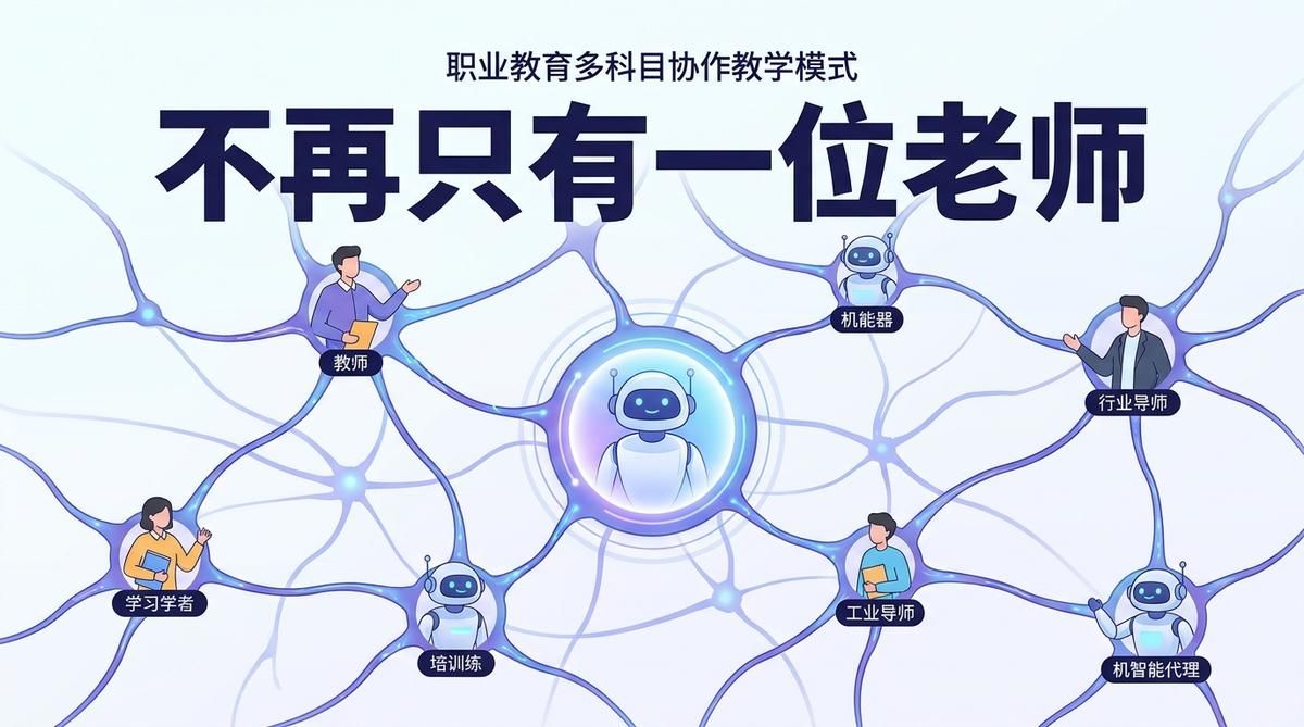 从"一名教师带一群学生"走向"众人学、机在陪"：数智化正在重组高职实训教学形态