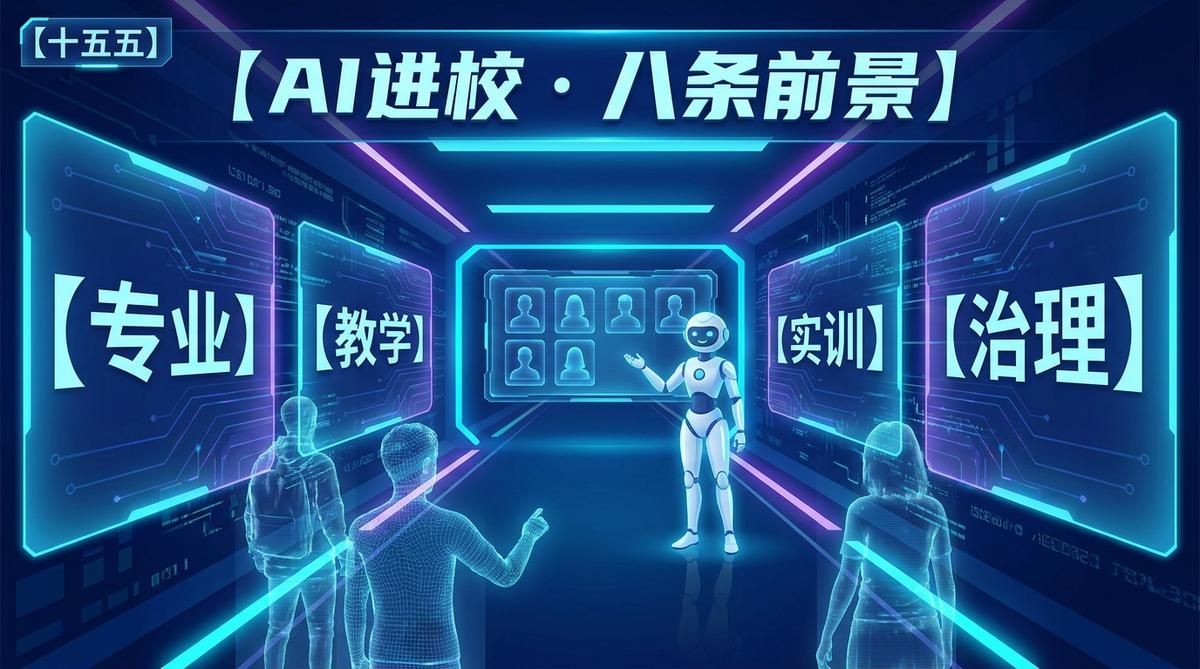 十五五职业院校AI应用前景高职如何排布下一步