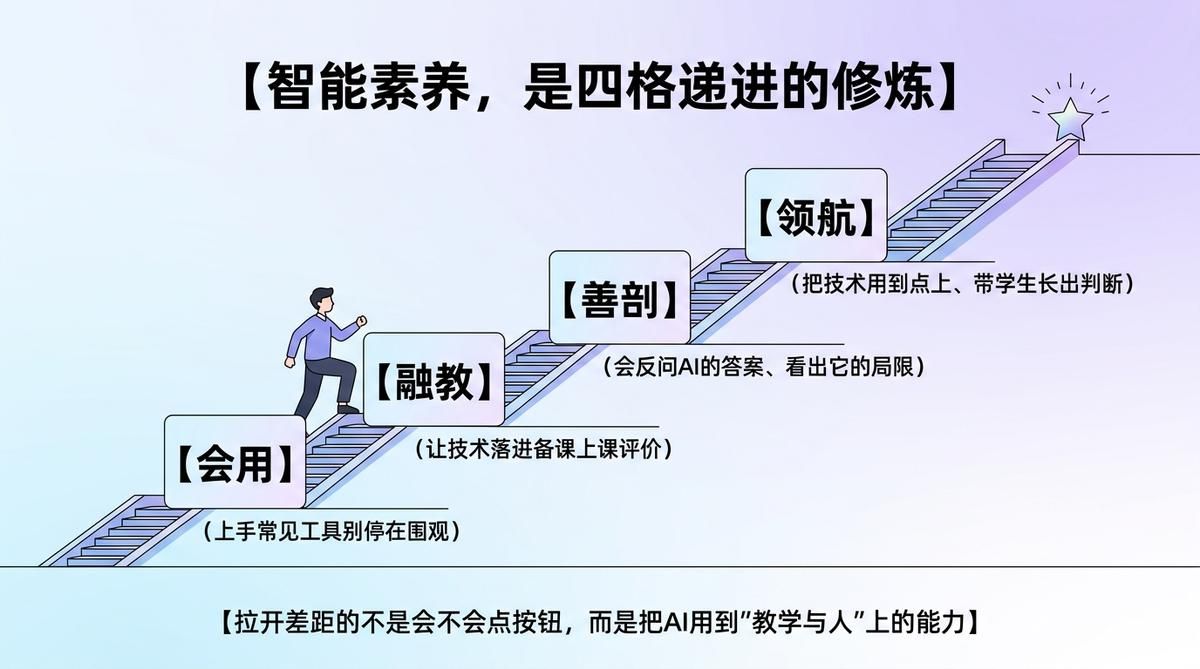 当AI能"教知识"，高职教师还靠什么立足？——智能素养究竟如何养出来