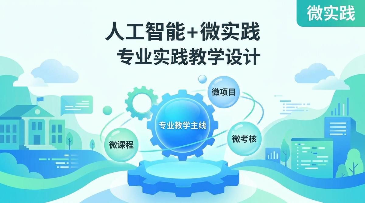 "人工智能+微实践"如何重构专业实践教学：从三微模式到可量化成效