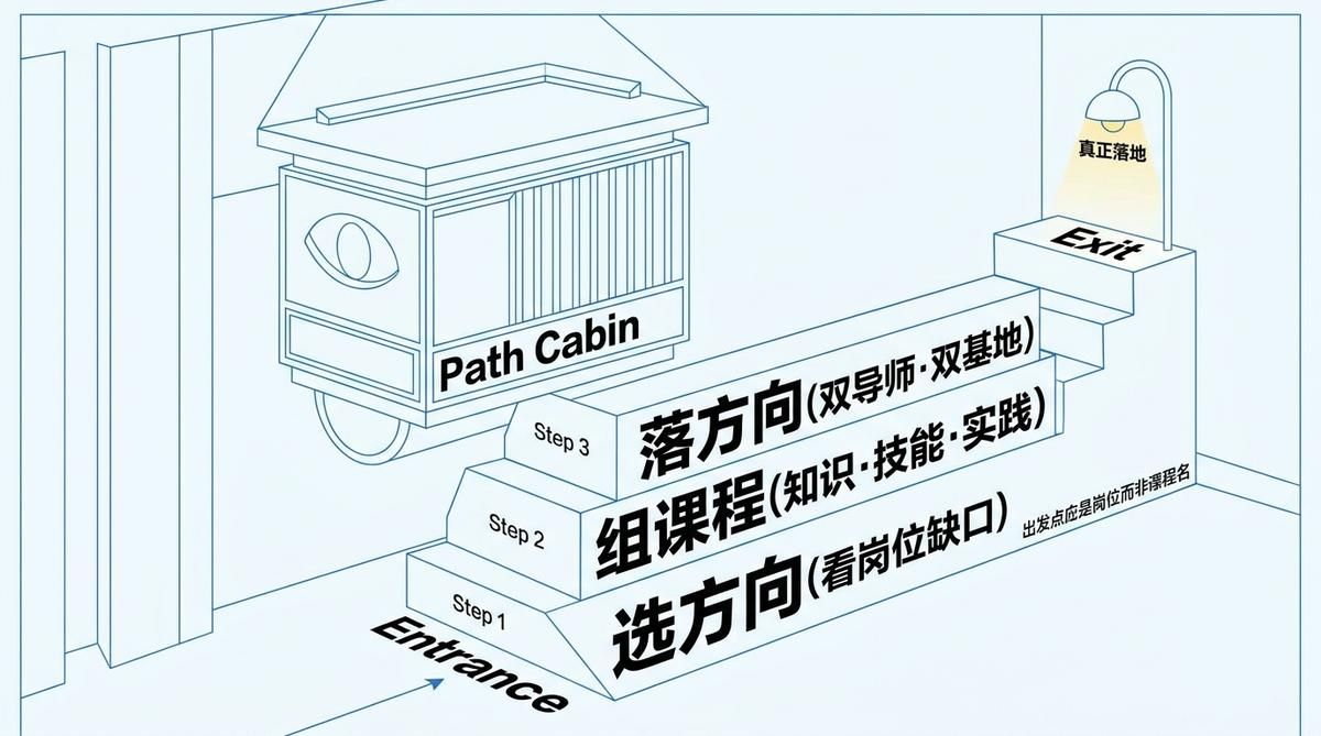 校企共建微专业怎么从"签约"真正"落地"：选方向-组课程-落平台的体系化路径