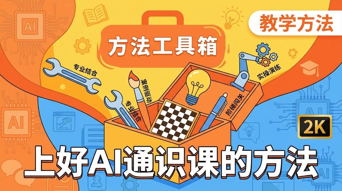 上好AI通识课的五个方法：让专业结合与阶梯闯关真正落地