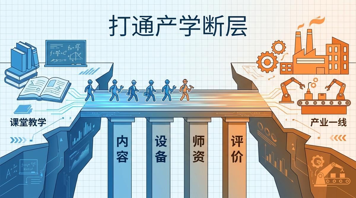 职业实训从"纸上谈兵"到"真操实练"：高职工科补断层该从哪里下手