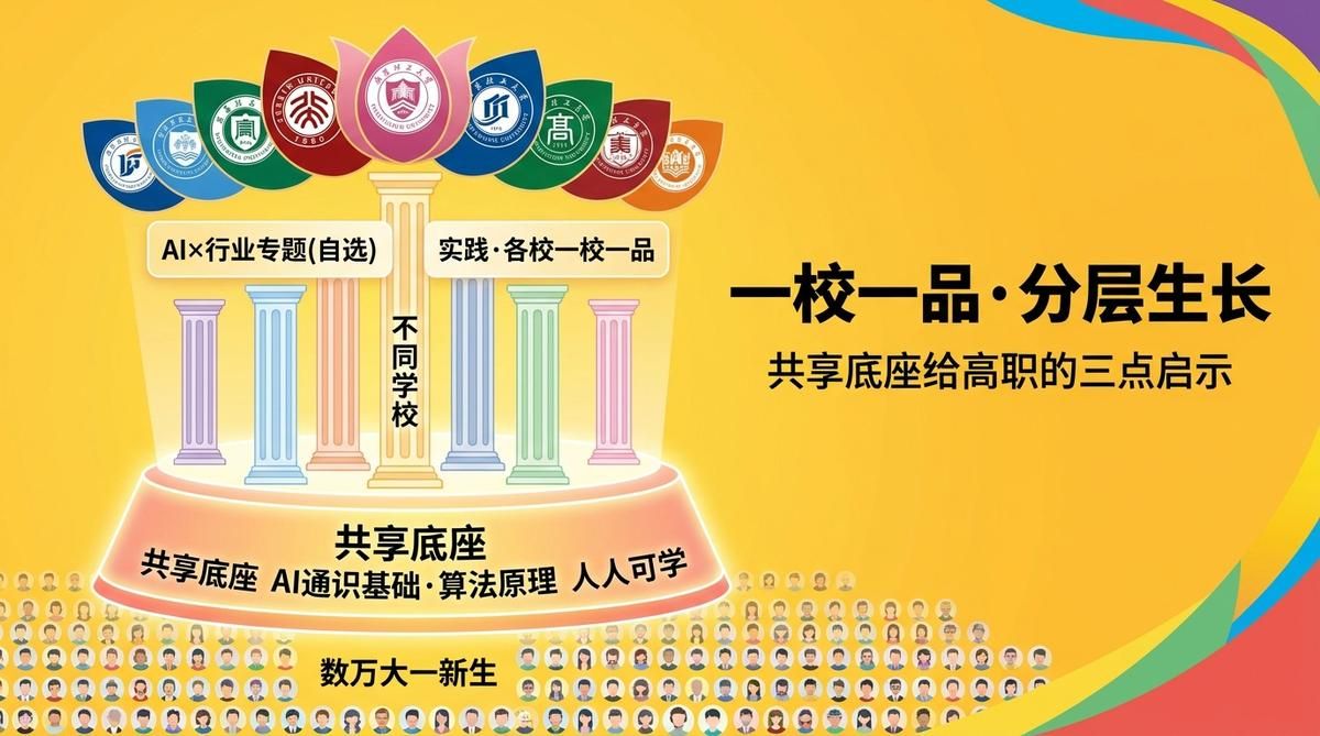 名校开AI通识课的"一校一品"，给高职三类启示