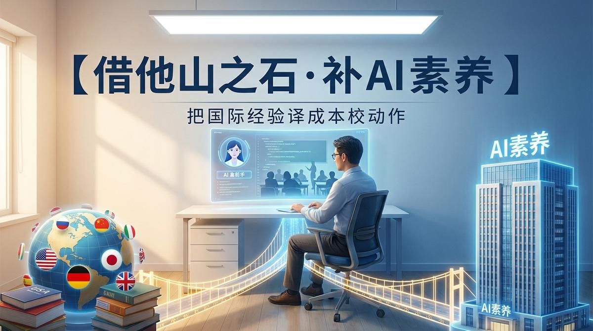 高职教师AI素养提升，能从国际经验里学什么？