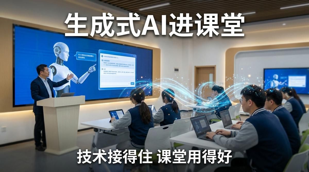 生成式AI进课堂：高职教学如何接得住，也用得好——从赵志群教授的理论到一线落地