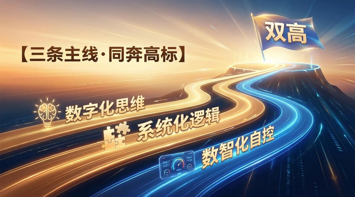 把数字化做成双高办学能力升级职业院校的三条主线