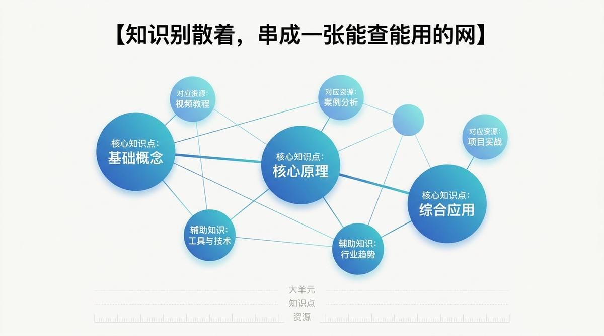 课程知识图谱怎么落地、验收看什么？给AI通识课建设者和教师的实操问答