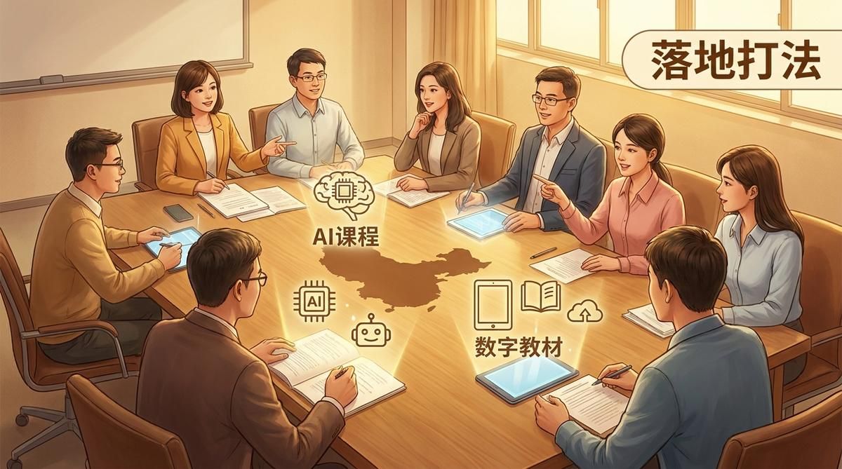 从一场省级研讨看AI通识课程与数字教材的落地打法